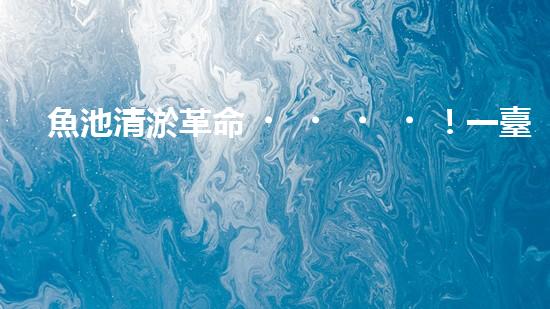 魚池清淤革命！一臺設(shè)備解決淤泥難題，你敢相信嗎？